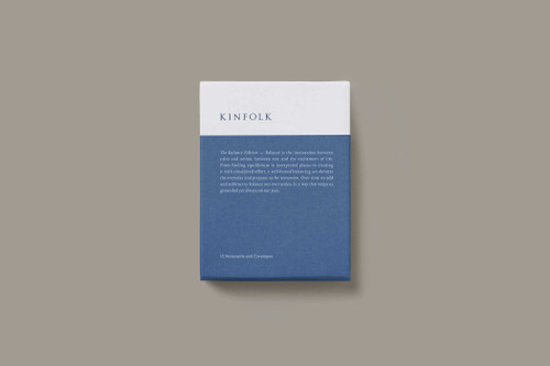Kinfolk Notecards - The Balance Edition book cover by Ouur Media, Various