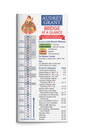 Bridge at a Glance: A Modern Standard book cover by Audrey Grant