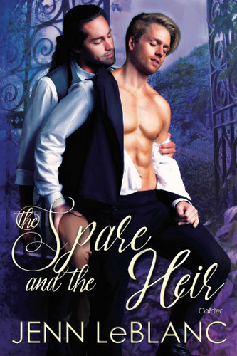 The Spare and The Heir: Calder (Lords of Time) book cover by Jenn LeBlanc