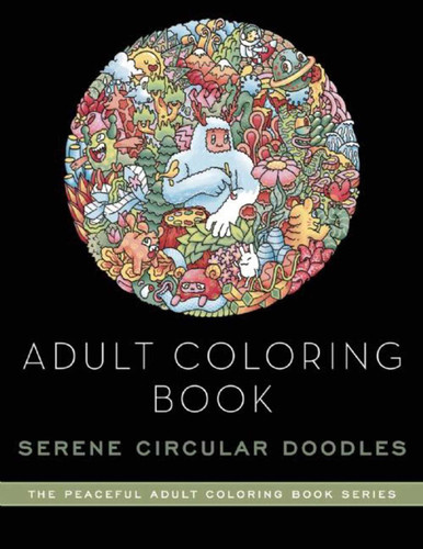 Adult Coloring Book: Doodle Worlds: Adult Coloring Book book cover by 