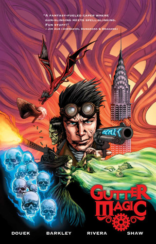 Gutter Magic book cover by Rich Douek