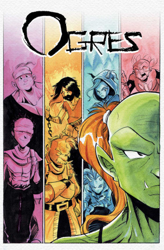 Ogres book cover by Bob Salley