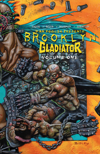 Brooklyn Gladiator book cover by Dan Fogler, Andrew Harrison