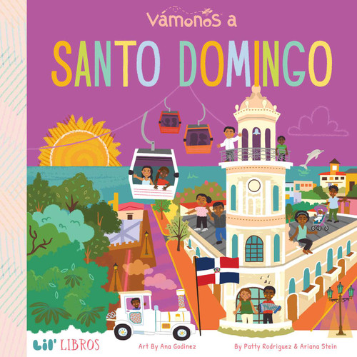 VÁMONOS: Santo Domingo (Bilingual: English/Spanish) (Vámonos Series) book cover by Patty  Rodriguez, Ariana Stein