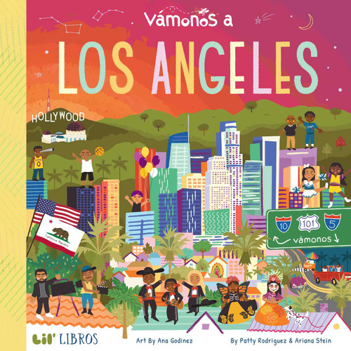 VÁMONOS: Los Angeles (Bilingual: English/Spanish) (Vámonos Series) book cover by Patty  Rodriguez, Ariana Stein
