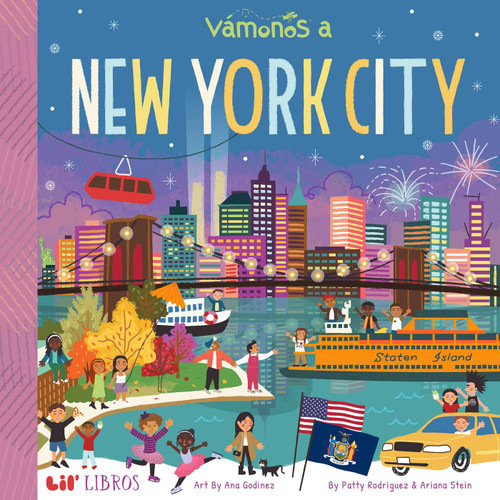 VÁMONOS: New York City (Bilingual: English/Spanish) (Vámonos Series) book cover by Patty  Rodriguez, Ariana Stein