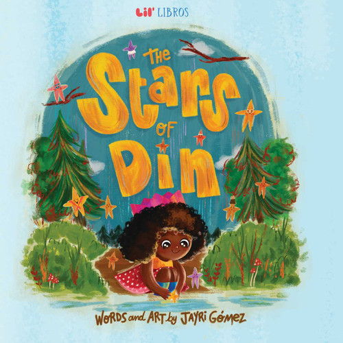 The Stars of Din / Las estrellas de Din (Bilingual: English/Spanish) book cover by Jayri  Gómez