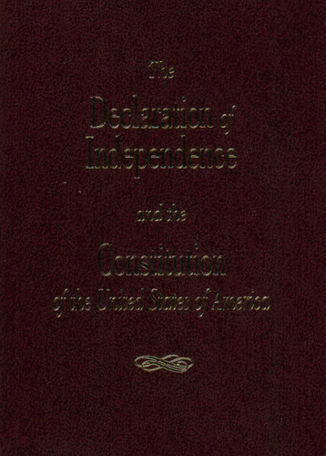 The Declaration of Independence and the Constitution of the United States book cover by 