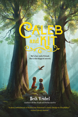 Caleb and Kit book cover by Beth Vrabel