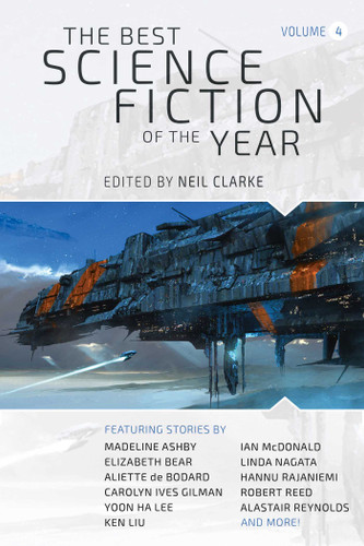 The Best Science Fiction of the Year: Volume Four (The Best Science Fiction of the Year) book cover by 