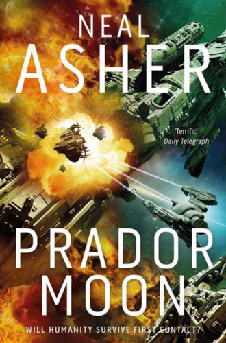 Prador Moon book cover by Neal Asher