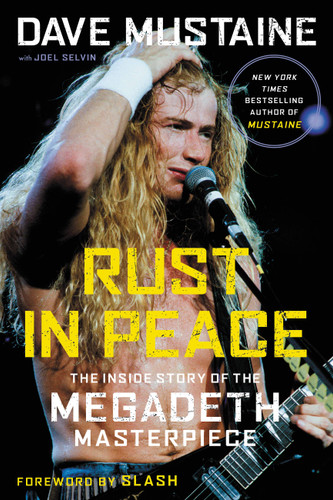 Rust in Peace: The Inside Story of the Megadeth Masterpiece book cover by Dave Mustaine