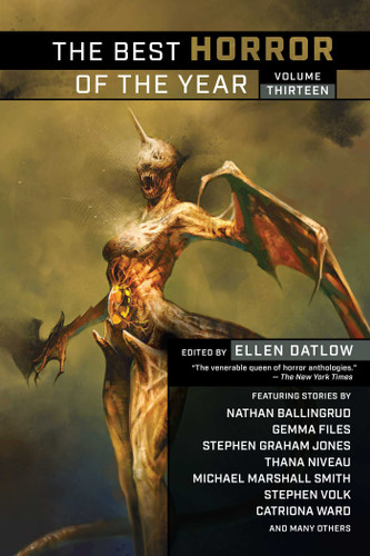 The Best Horror of the Year Volume Thirteen book cover by 