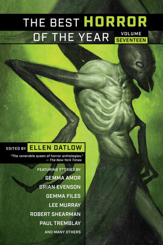 The Best Horror of the Year, Volume Seventeen (Best Horror of the Year) book cover by 