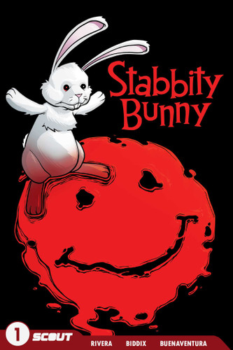 Stabbity Bunny book cover by Richard Rivera