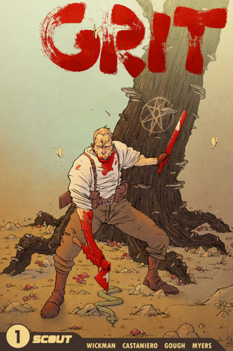 Grit book cover by Brian Wickman