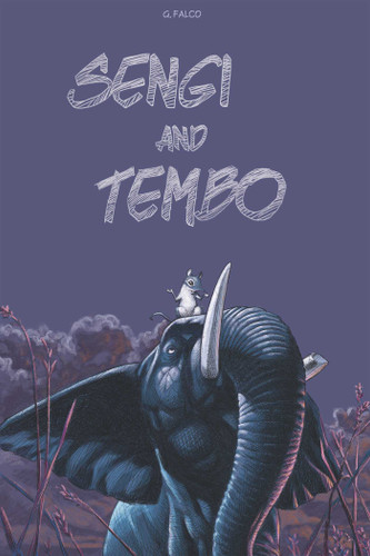 Sengi and Tembo book cover by Guiseppe Falco