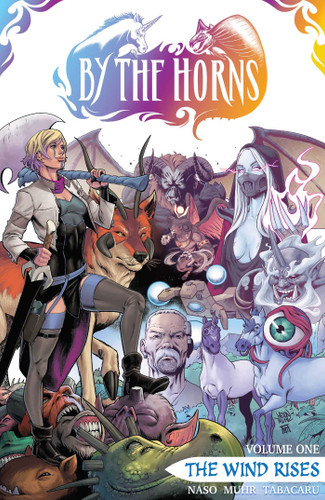 By The Horns book cover by Markisan Naso