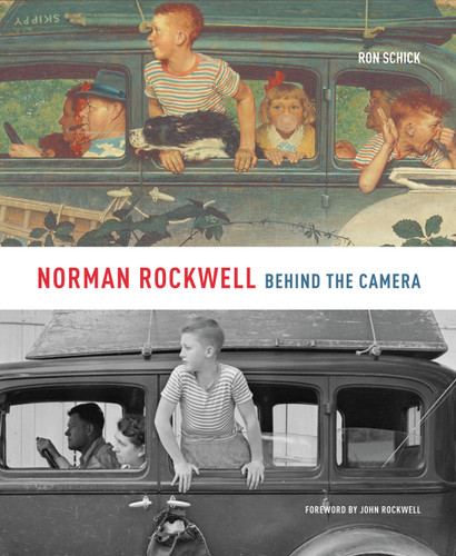 Norman Rockwell: Behind the Camera book cover by Ron Schick