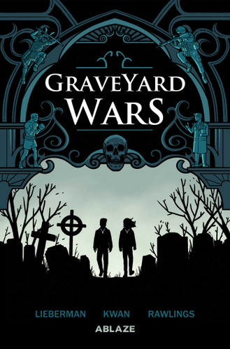 GRAVEYARD WARS TP book cover by AJ Lieberman