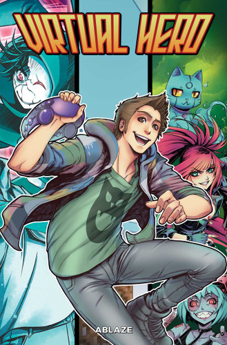VIRTUAL HERO book cover by Ruben Rubius Doblas