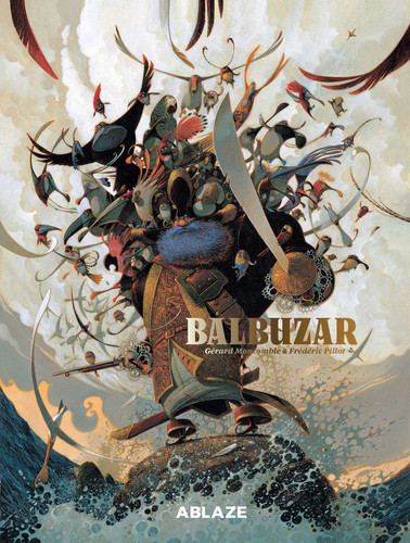 BALBUZAR book cover by Gerard Moncomble