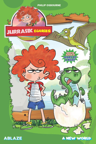 JURASSIK DIARIES VOL. 1 (Jurassik Diaries) book cover by Philip Osbourne