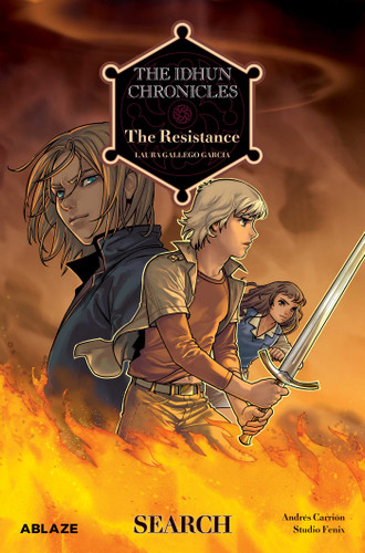 THE IDHUN CHRONICLES VOL. 1: THE RESISTANCE, SEARCH (Idhun Chronicles) book cover by Laura Gallego, Carrion Moratinos