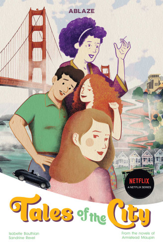 TALES OF THE CITY book cover by Armistead Maupin, Isabelle Bauthian