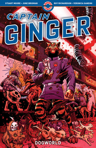 Captain Ginger: Dogworld book cover by Stuart Moore