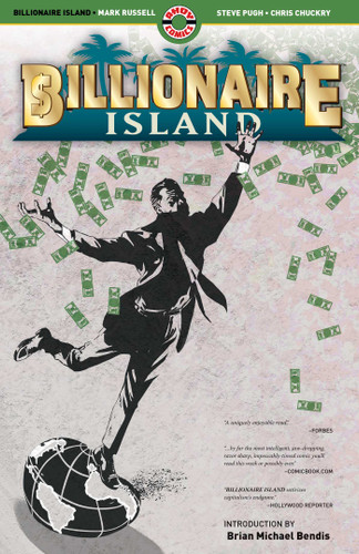 Billionaire Island book cover by Mark Russell