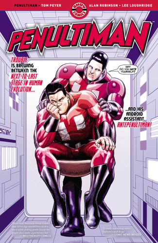 Penultiman book cover by Tom Peyer