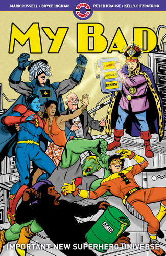 My Bad (My Bad) book cover by Mark Russell, Bryce Ingman