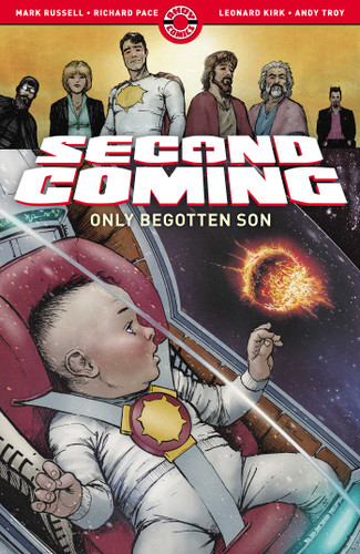 Second Coming: Only Begotten Son (Second Coming) book cover by Mark Russell