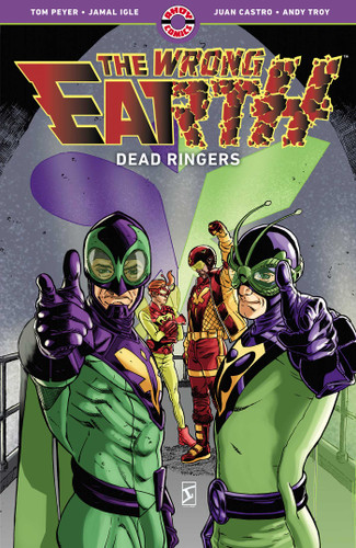 The Wrong Earth: Dead Ringers book cover by Tom Peyer