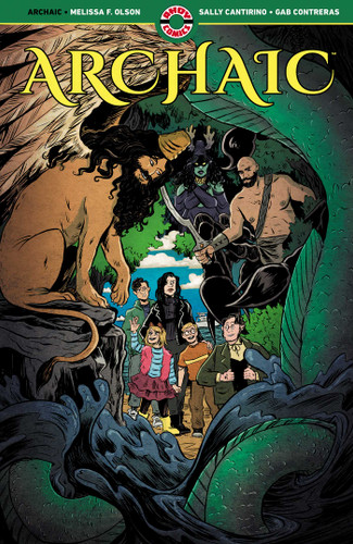 Archaic book cover by Melissa F. Olson