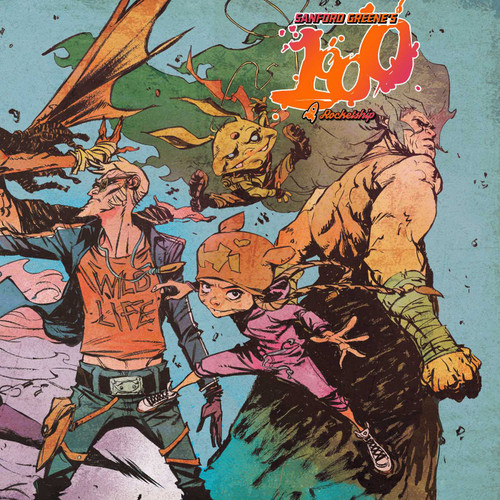 Sanford Greene's 1000 book cover by Sanford Greene, Chuck Brown