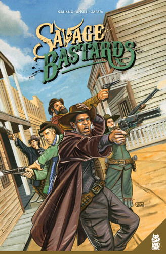 Savage Bastards Vol. 1 GN book cover by David Galiano