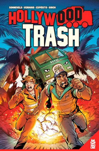 Hollywood Trash Vol. 1 GN book cover by Stephen Sonneveld