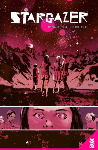 Stargazer GN book cover by Anthony Cleveland