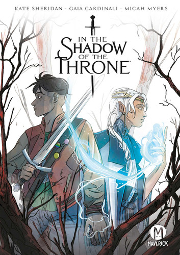 In The Shadow of the Throne book cover by Kate Sheridan