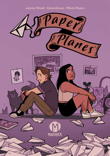 Paper Planes book cover by Jennie Wood