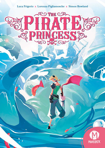 The Pirate Princess book cover by Luca Frigerio