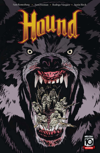Hound book cover by Sam Romesburg, Sam Freeman