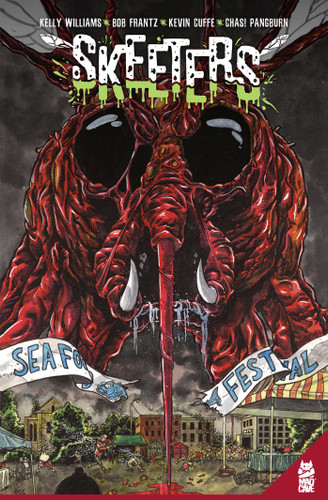 Skeeters GN book cover by Bob Frantz, Kevin Cuffe
