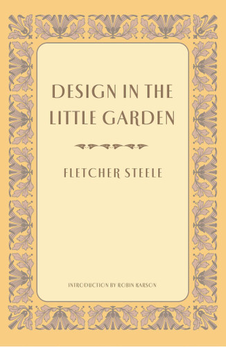 Design In The Little Garden book cover by Fletcher Steele
