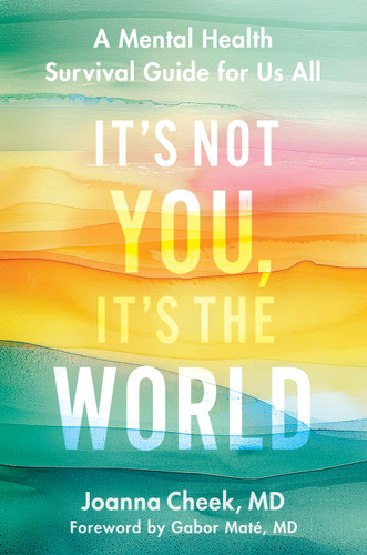 It's Not You, It's the World: A Mental Health Survival Guide for Us All book cover by Joanna Cheek