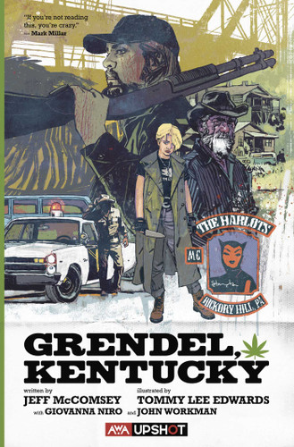 Grendel, Kentucky book cover by Jeff McComsey