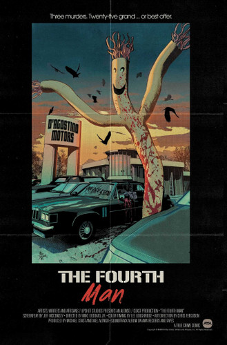 The Fourth Man book cover by Jeff McComsey