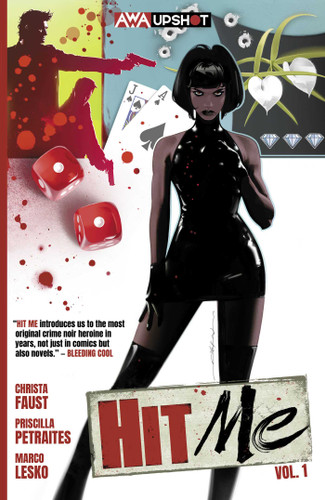 Hit Me book cover by Faust Christa